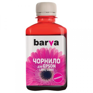 Чорнила Barva для Epson L800, L805, L810, L850, L1800 Magenta 180г (L800-413)