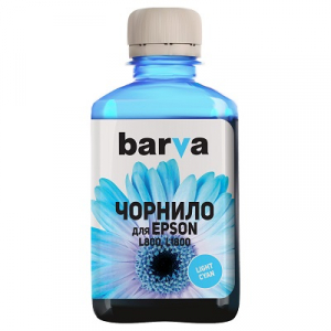 Чорнила Barva для Epson L800, L805, L810, L850, L1800 Light Cyan 180г (L800-417)