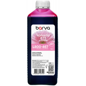 Чорнила Barva для Epson L аналог 643, light magenta 1кг (I-BAR-E-L800-1-LM) I-BAR-E-L800-1-LM замовити в Україні | FOTOZIP