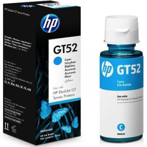Чернила HP для DeskJet GT5810, GT5820 GT52 Cyan (M0H54AE)