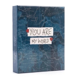 Фотоальбом 10х15 на 200 фото, MM46200 MAPS World