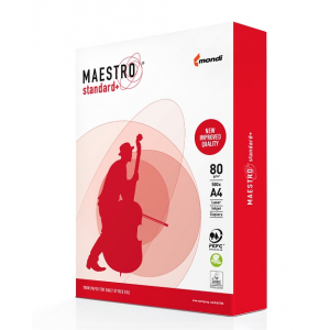 Офісний папір MAESTRO STANDARD, А4, клас B, 80г / м2, 500арк