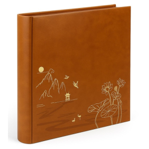 Фотоальбом 10х15 на 500 фото, LOTUS POND BROWN