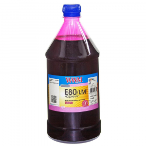 Чернила WWM E80 для Epson L800, L805, L810,  L850,  L1800, 1л, Light Magenta, E80/LM-4