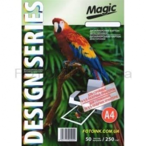 Дизайнерская фотобумага Мagic А4, двухсторонняя Нефритовый  Перламутр  250 г /м²,50л