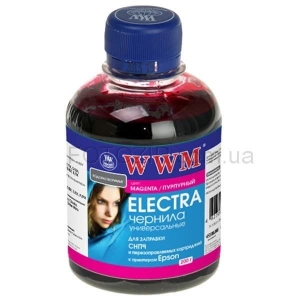 Чорнила wwm Epson, Brother ELECTRA (Magenta) EU/M, 200г