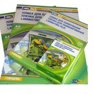 Плівка для ламинації глянець А5, 250мкм (150/100), 100шт