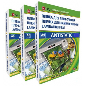 Пленка для ламинации глянцевая А6, 250мкм, 100 штук YLG-ANTISTATIC 11201011013YA