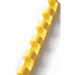 Пружина пластикова Ф6, колір жовтий
