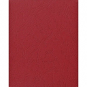 Обложка для переплета картонная под кожу, А4, 230г/м, 100 шт красные (темный)
