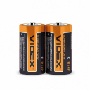 Батарейки сольові Videx R14 2 штуки (21154)