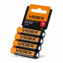 Батарейки сольові Videx R03, AAA 4 штуки
