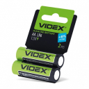 Батарейка лужна (alkaline) Videx LR06, AA 2шт