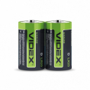 Батарейка лужна (alkaline) Videx LR20, 2 штуки (22529)