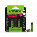 Батарейка лужна (alkaline) Videx Turbo LR03, AAA 2шт