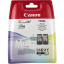 Картридж струменевий Canon для Pixma MP260 PG - 510 / CL- 511 ( 2970B010 ) Multipack