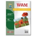 Фотопапір WWM, ШОВКовисто матовий 260g, m2, А3, 20л (SM260.A3.20)