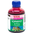 Чорнило WWM для HP №711 200г Magenta Водорозчинні (H71 / M)