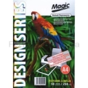 Дизайнерская фотобумага Мagic А4, двухсторонняя   Белый Перламутр  250 г /м²,50л,50л