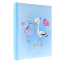 Фотоальбом 10х15 на 200 фото, Gedeon B46200S STORK LOVE BLUE