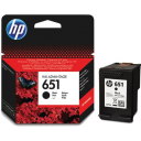 Картридж HP 651 для Deskjet 5575, Officejet 202, Black (C2P10AE)