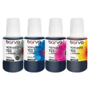 Чорнила Barva E103 для Epson, OneKey E103-140-MP, (4 шт х 140мл)