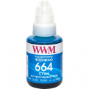 Чернила WWM 664 для Epson140г, Cyan водорастворимое (E664C)