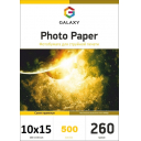 Фотопапір сатин Galaxy 10x15 260g, 500 листів