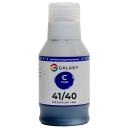 Чернила Canon GI-41, GI-40 Cyan 135ml, совместимые Galaxy (GAL-C41-135C)