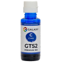 Чернила GT52 Cya для HP InkTank, SmartTank GALAXY 100ml GAL-H52-100C