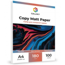 Папір матовий для лазерного друку, А4, 180g, 100 аркушів Galaxy, GAL-LAS180-100