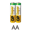 Батарейки GP Super Alkaline LR06 AA, 2 штуки