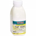 Тонер для HP CLJ CP1025, Canon LBP 5050,7100 бутль 35г Yellow WWM THP 1025 (HP1025Y)