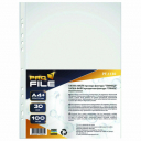 Файли А4 глянцеві, 30мкм, 100шт, ProFile (PF-1130-300603)